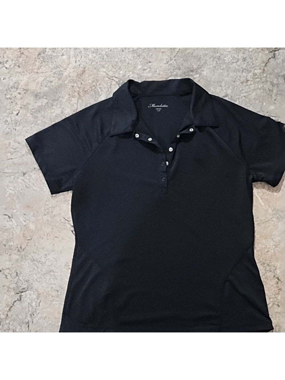 Short Sleeve Black Top size L